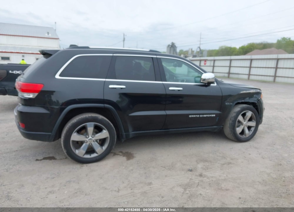 2016 JEEP GRAND CHEROKEE LIMITED VIN: 1C4RJFBG3GC316857