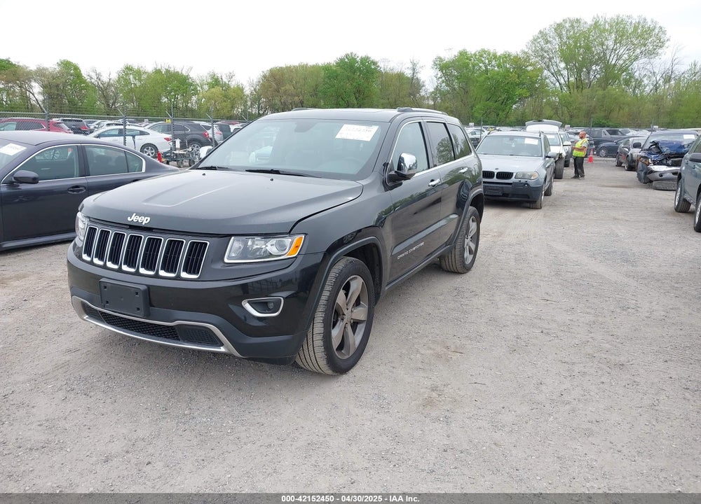 2016 JEEP GRAND CHEROKEE LIMITED VIN: 1C4RJFBG3GC316857