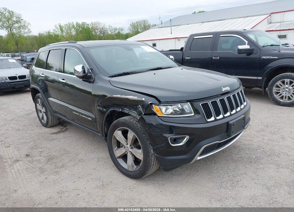 2016 JEEP GRAND CHEROKEE LIMITED VIN: 1C4RJFBG3GC316857