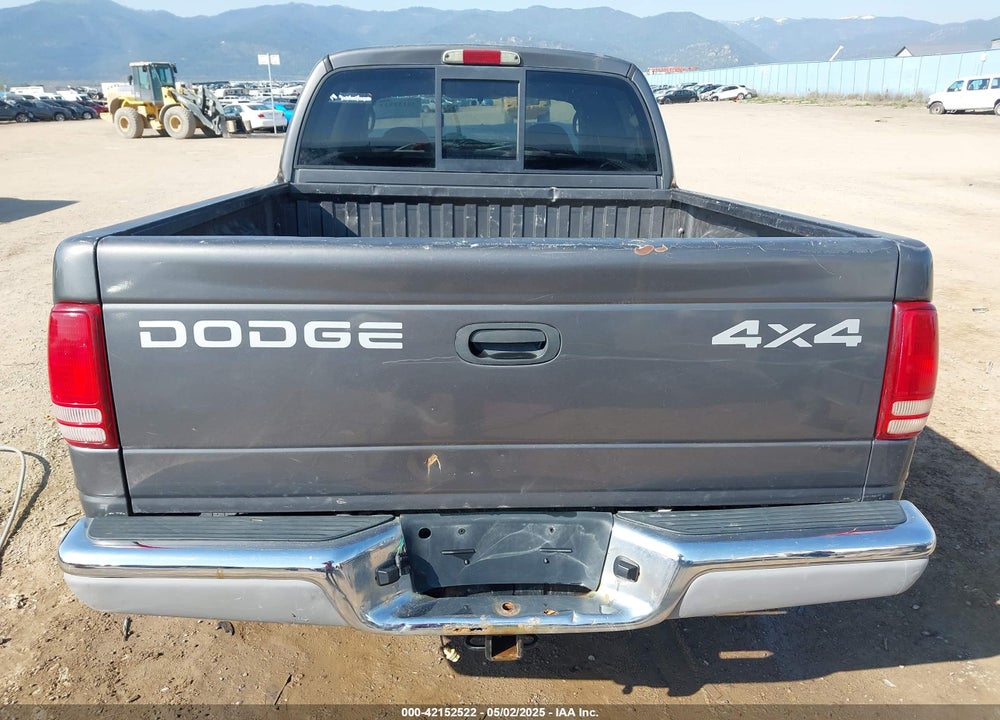 2002 DODGE DAKOTA SLT VIN: 1B7HG48N72S535842
