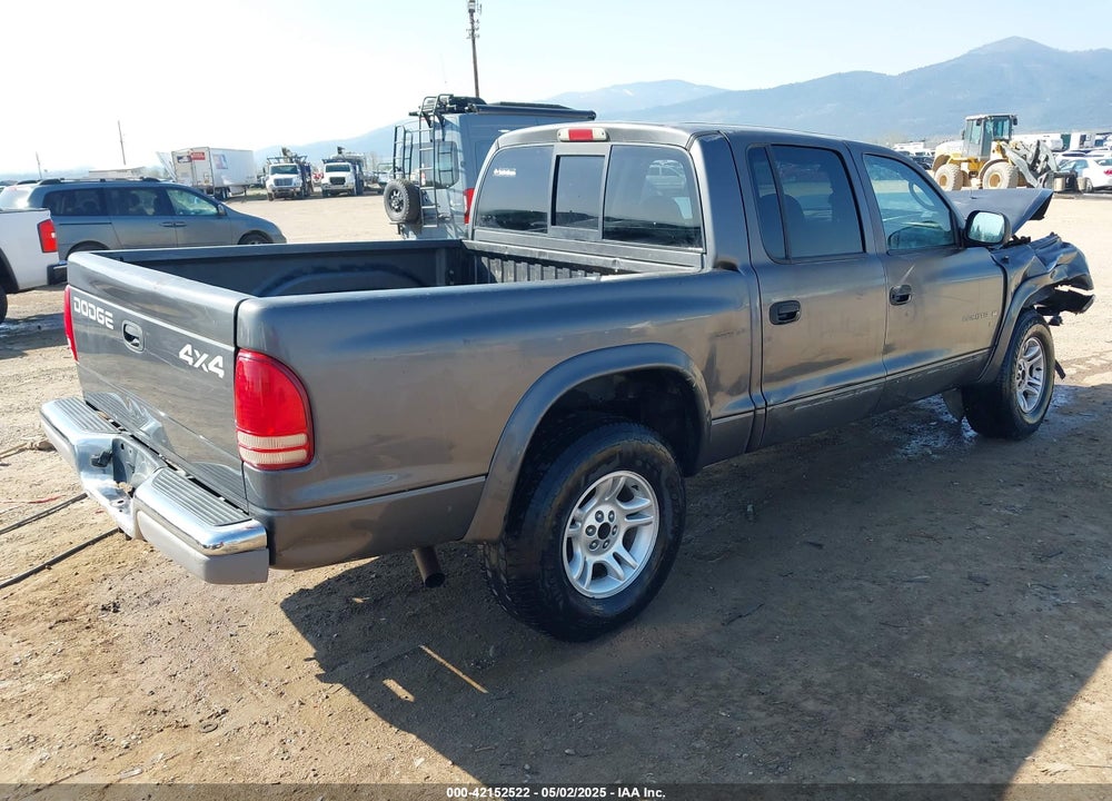2002 DODGE DAKOTA SLT VIN: 1B7HG48N72S535842