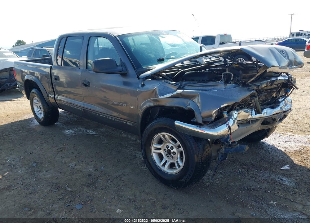 2002 DODGE DAKOTA SLT VIN: 1B7HG48N72S535842