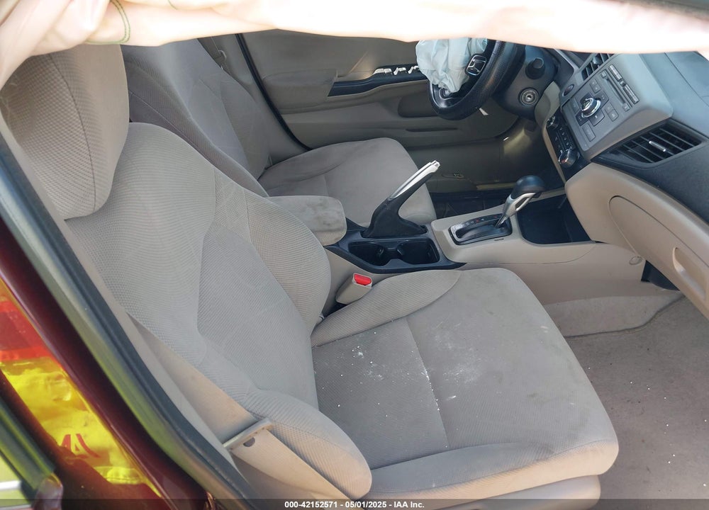 2012 HONDA CIVIC VIN: 19XFB2F83CE322429