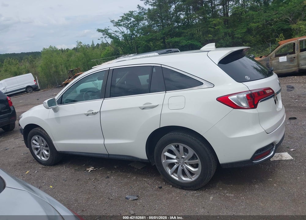 2016 ACURA RDX WATCH PLUS PKG VIN: 5J8TB3H36GL018407