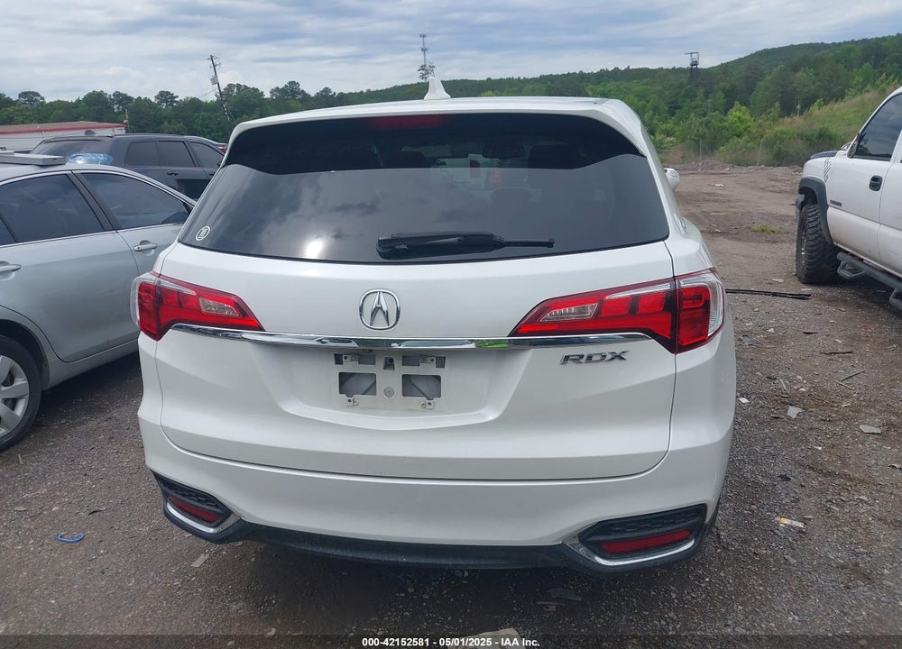 2016 ACURA RDX WATCH PLUS PKG VIN: 5J8TB3H36GL018407