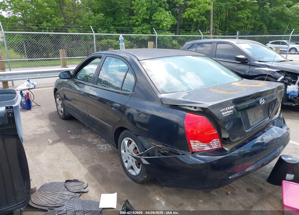 2006 HYUNDAI ELANTRA VIN: KMHDN46D26U297046