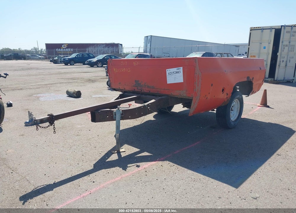 2015 HOMEMADE TRAILER VIN: 0369791
