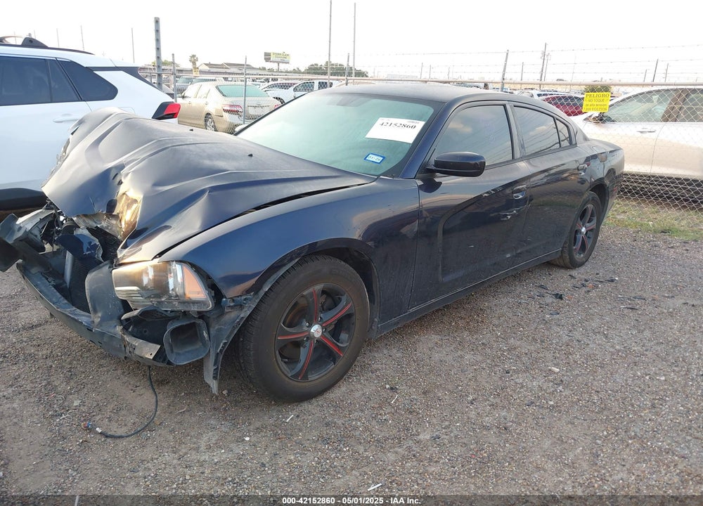 2012 DODGE CHARGER VIN: 2C3CDXBGXCH300296