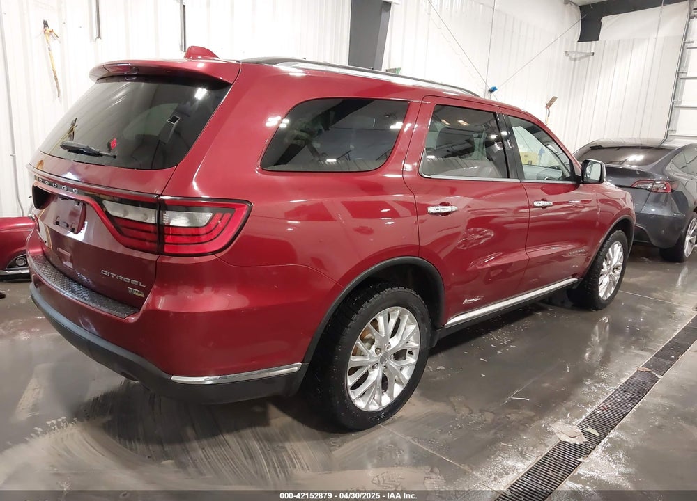 2014 DODGE DURANGO VIN: 1C4RDJEG4EC502605