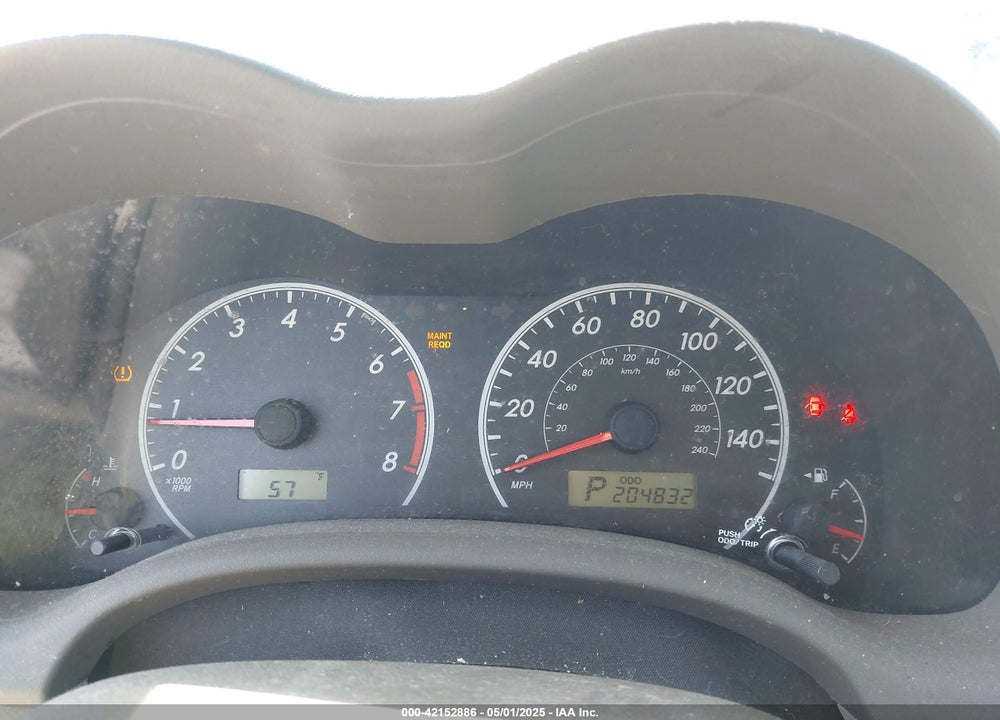 2010 TOYOTA COROLLA VIN: 2T1BU4EE7AC488721