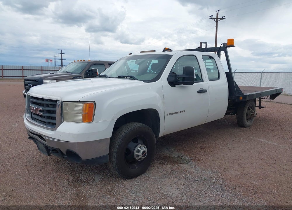 2008 GMC SIERRA 3500HD CHASSIS WORK TRUCK VIN: 1GDJK39K88E112804