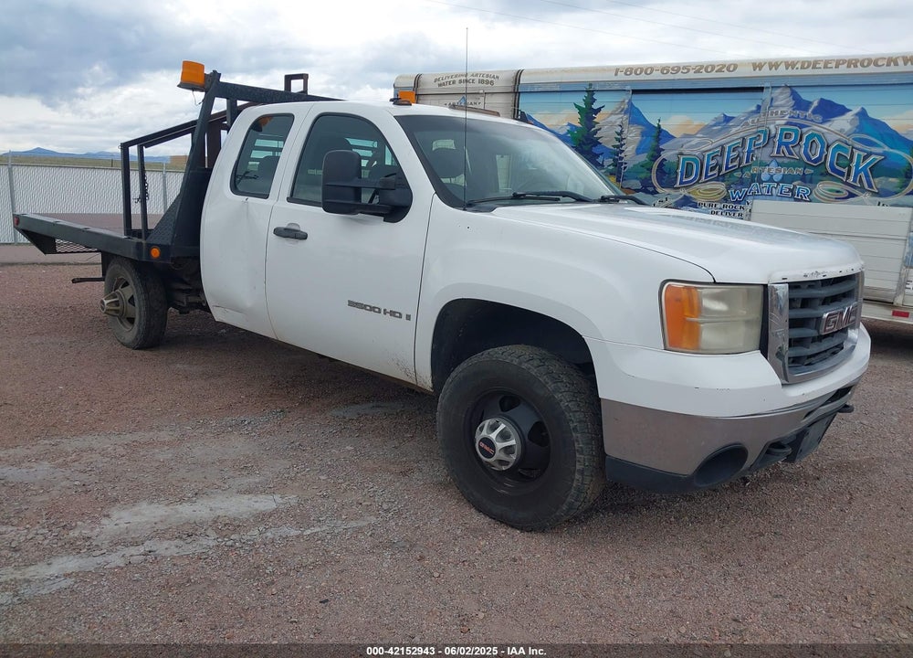 2008 GMC SIERRA 3500HD CHASSIS WORK TRUCK VIN: 1GDJK39K88E112804