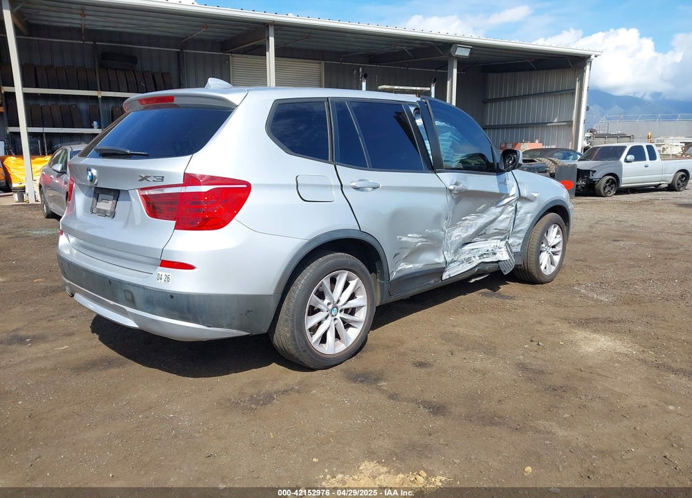 2013 BMW X3 XDRIVE28I VIN: 5UXWX9C58D0D05321
