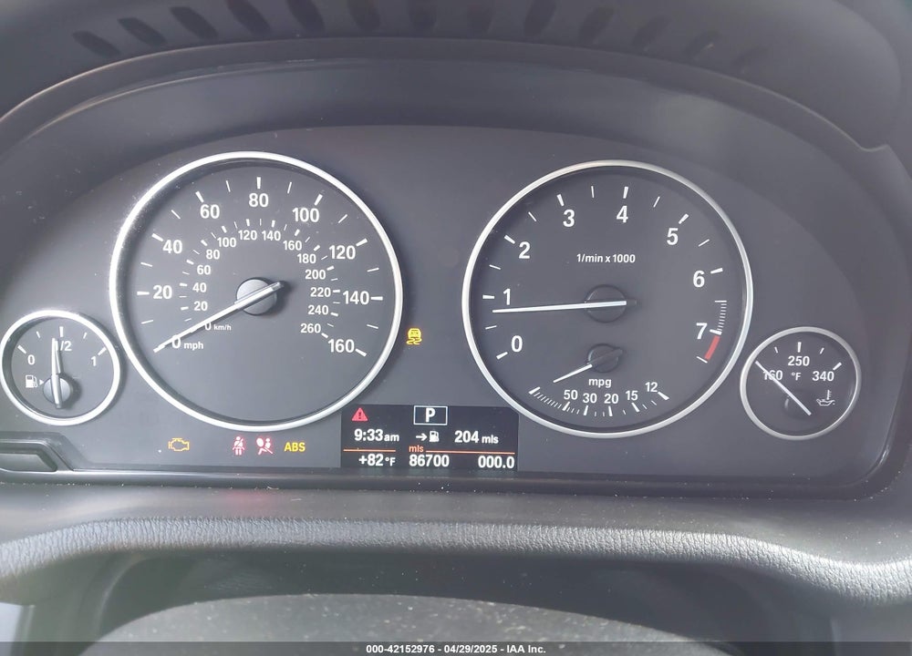2013 BMW X3 XDRIVE28I VIN: 5UXWX9C58D0D05321
