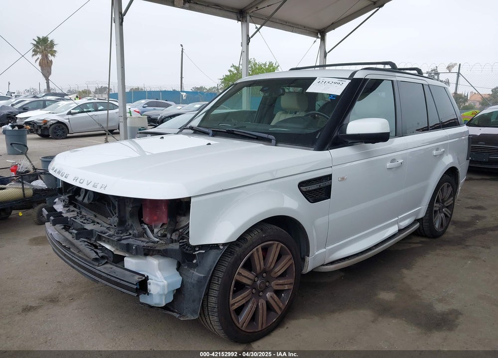 2013 LAND ROVER RANGE ROVER SPORT SUPERCHARGED VIN: SALSH2E40DA800038
