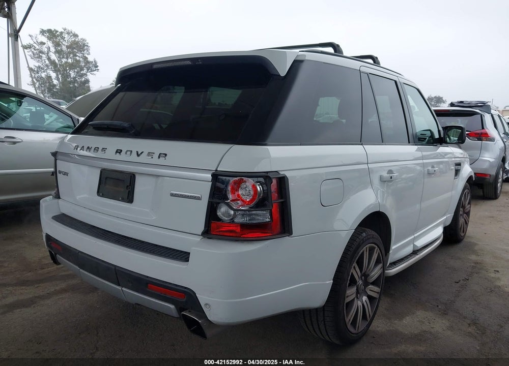 2013 LAND ROVER RANGE ROVER SPORT SUPERCHARGED VIN: SALSH2E40DA800038