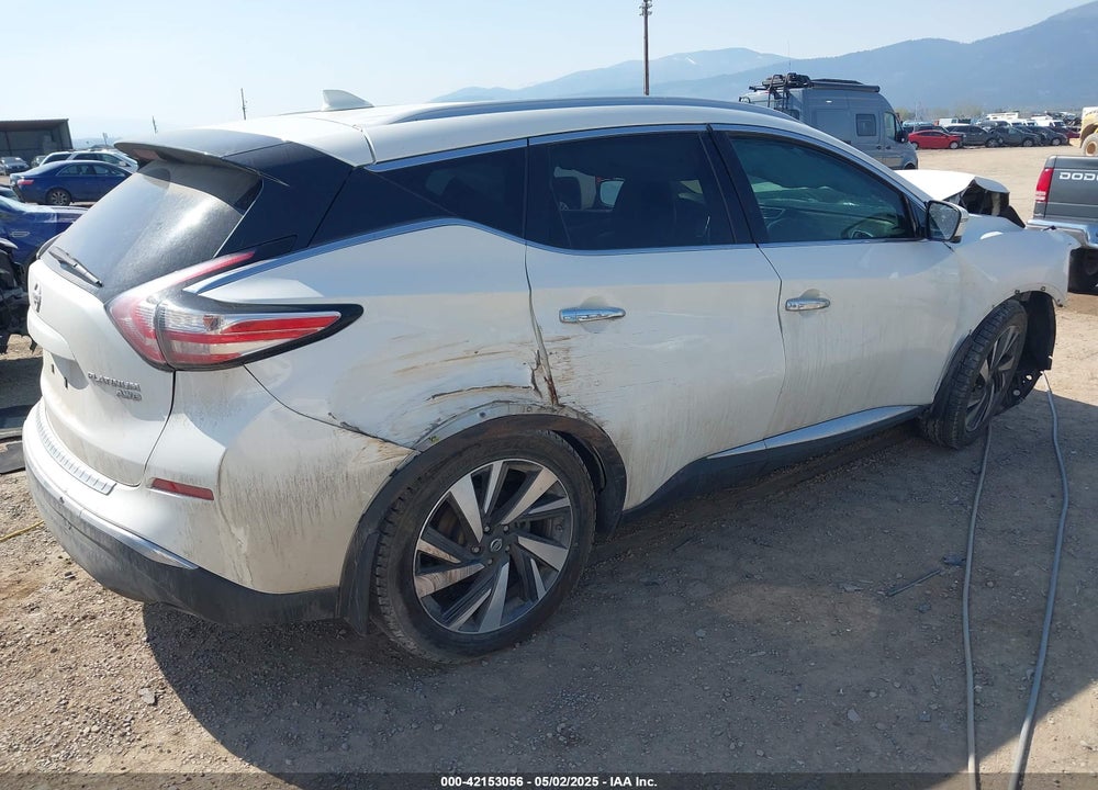 2017 NISSAN MURANO VIN: 5N1AZ2MH1HN125993