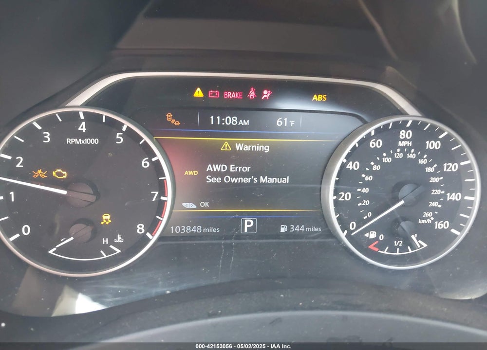 2017 NISSAN MURANO VIN: 5N1AZ2MH1HN125993