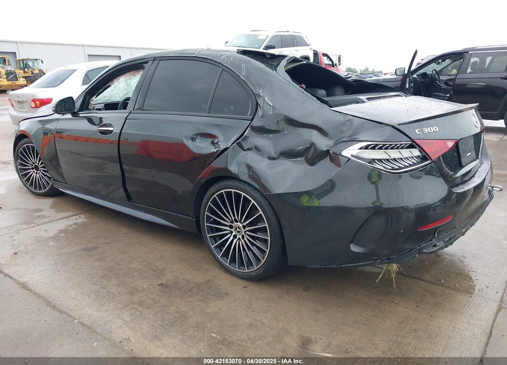 2022 MERCEDES-BENZ C 300 SEDAN VIN: W1KAF4GB5NR030279
