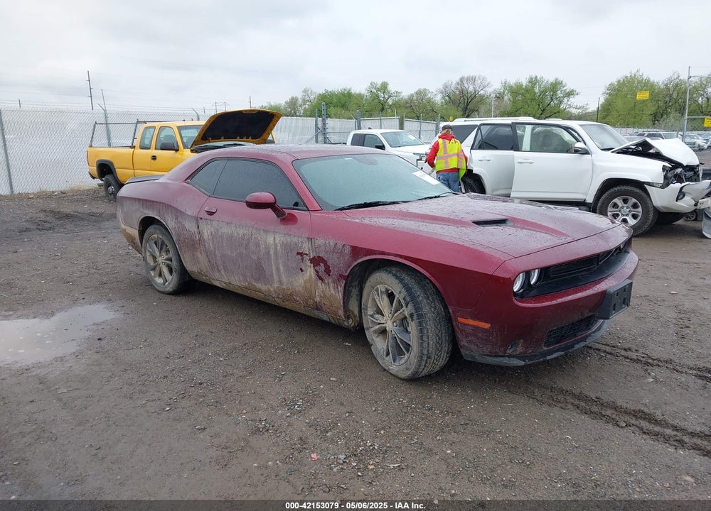 2022 DODGE CHALLENGER SXT AWD VIN: 2C3CDZGG4NH172239