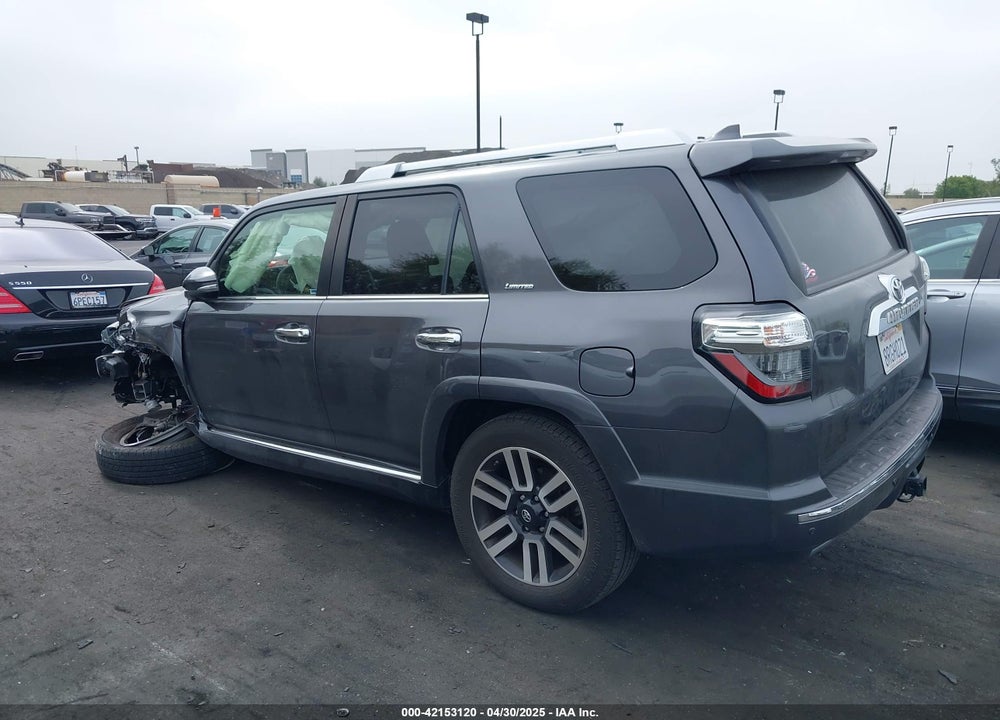 2020 TOYOTA 4RUNNER LIMITED VIN: JTEZU5JR1L5222734