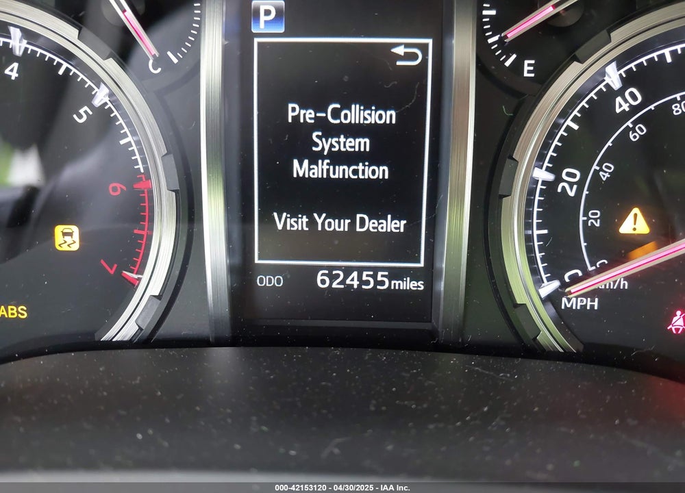 2020 TOYOTA 4RUNNER LIMITED VIN: JTEZU5JR1L5222734