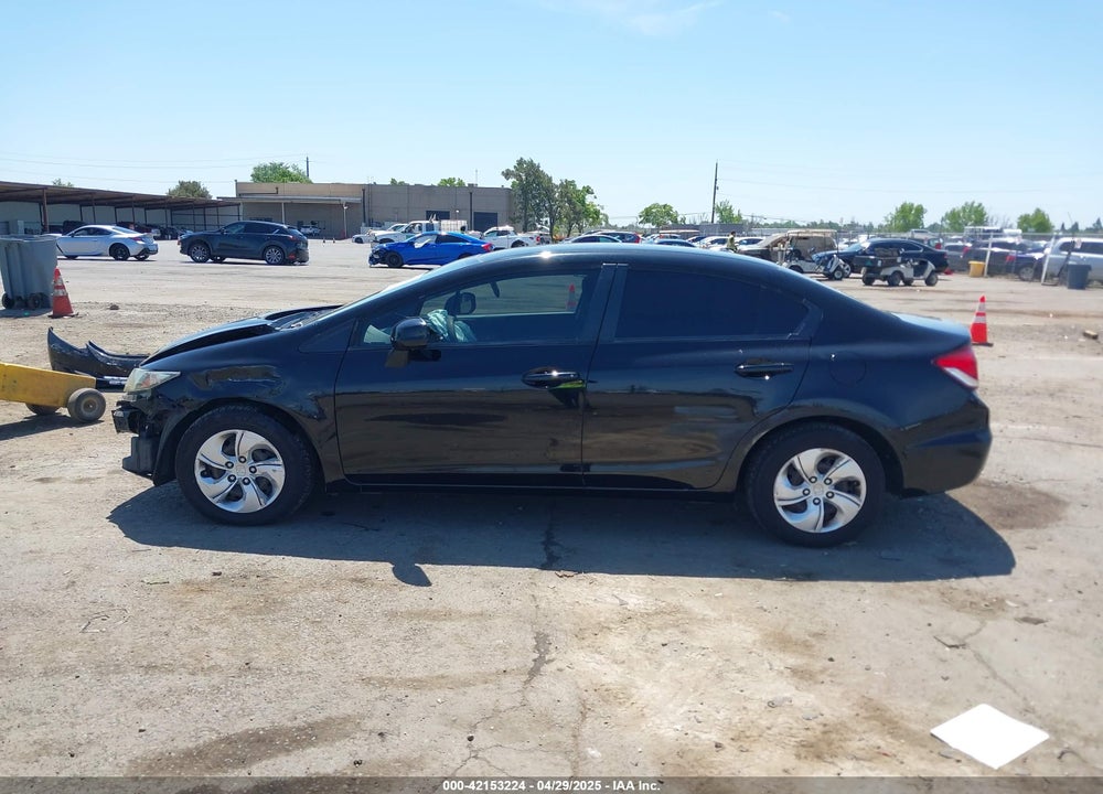 2013 HONDA CIVIC VIN: 19XFB2F53DE090065