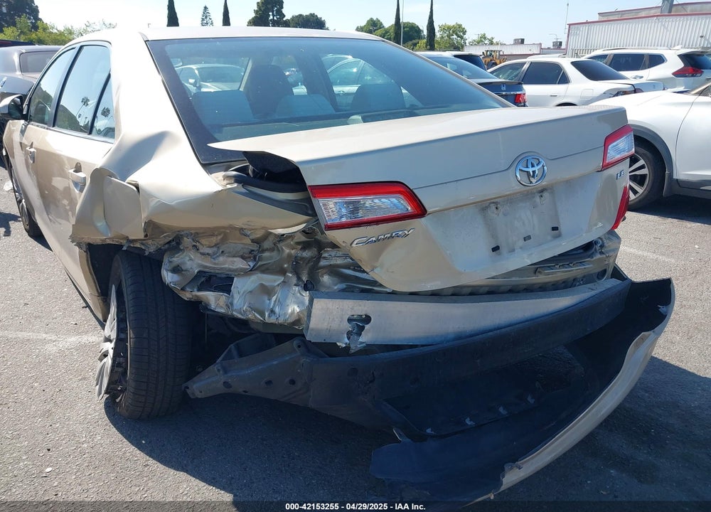 2012 TOYOTA CAMRY VIN: 4T1BF1FK3CU098844