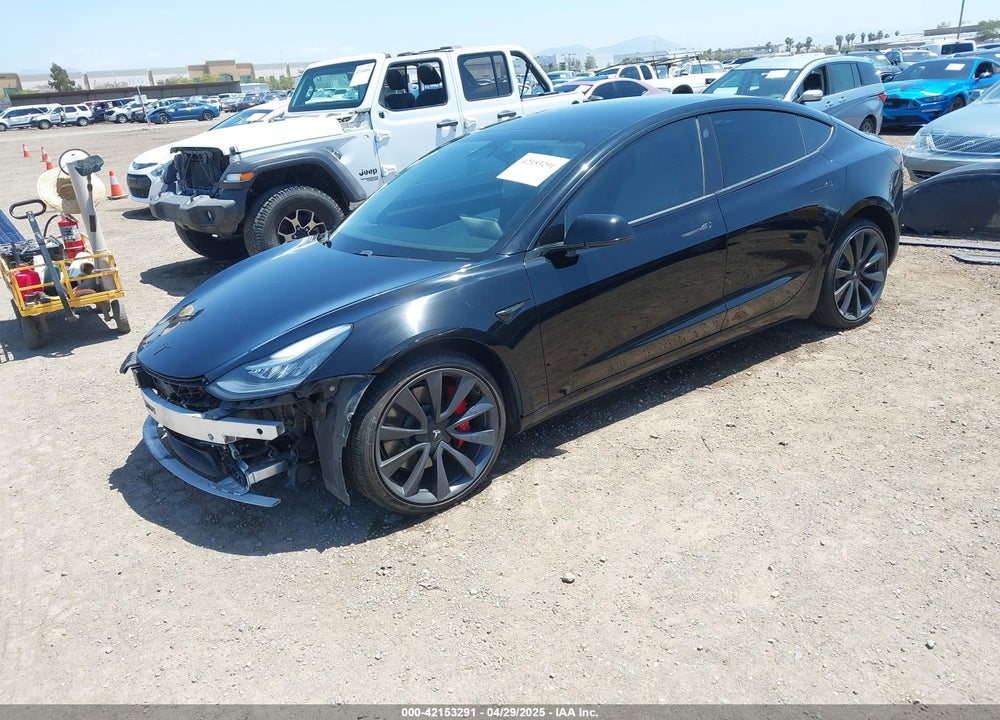 2020 TESLA MODEL 3 PERFORMANCE DUAL MOTOR ALL-WHEEL DRIVE VIN: 5YJ3E1EC5LF641593
