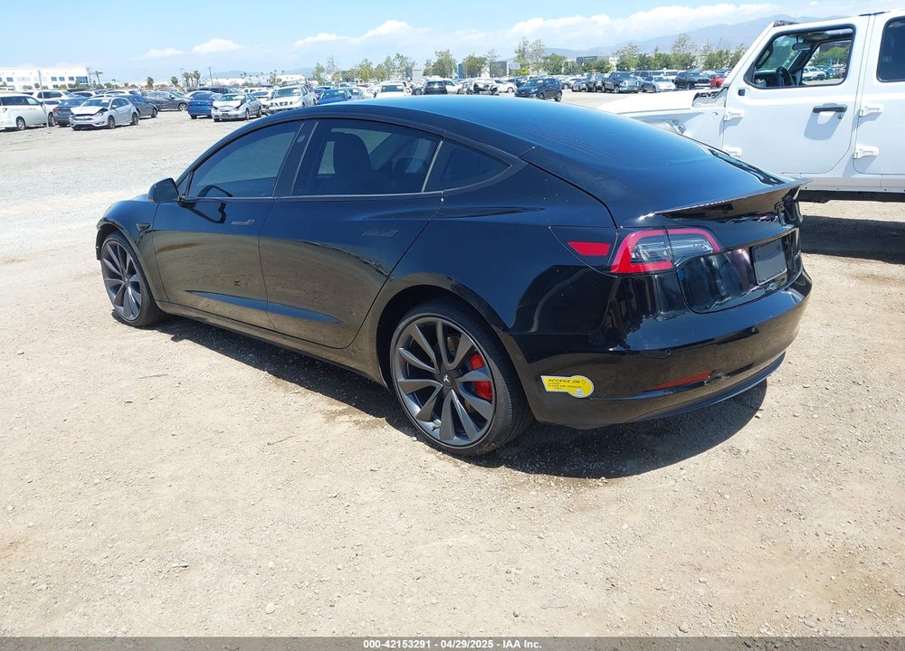 2020 TESLA MODEL 3 PERFORMANCE DUAL MOTOR ALL-WHEEL DRIVE VIN: 5YJ3E1EC5LF641593