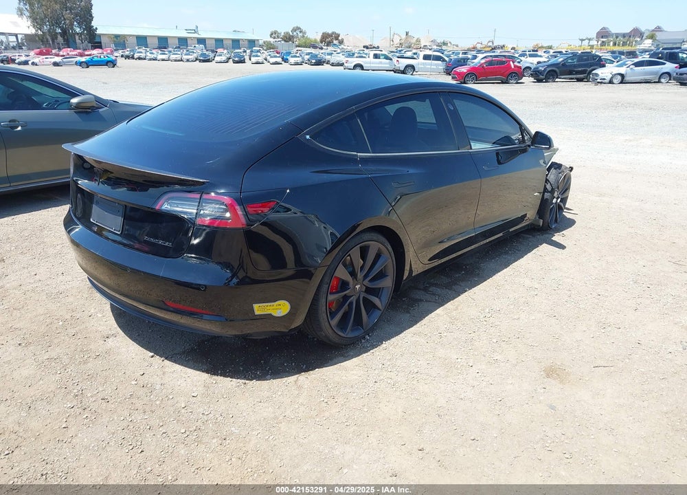 2020 TESLA MODEL 3 PERFORMANCE DUAL MOTOR ALL-WHEEL DRIVE VIN: 5YJ3E1EC5LF641593