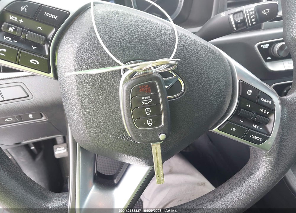 2019 HYUNDAI SONATA SE VIN: 5NPE24AF0KH777648