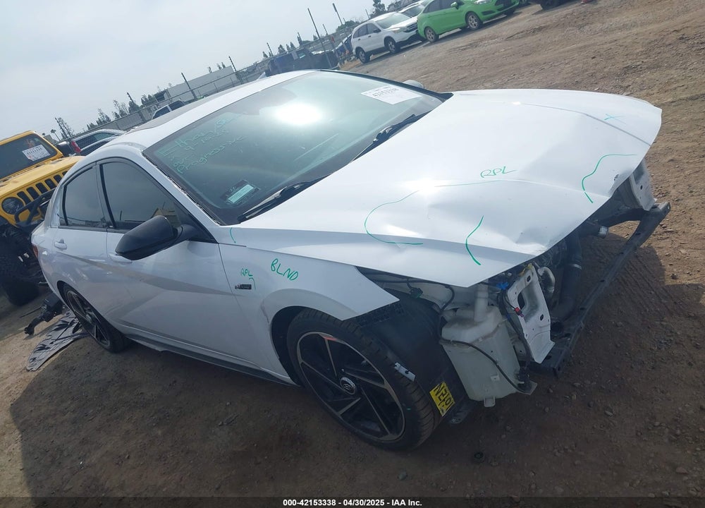 2023 HYUNDAI ELANTRA N LINE VIN: KMHLR4AF5PU377340
