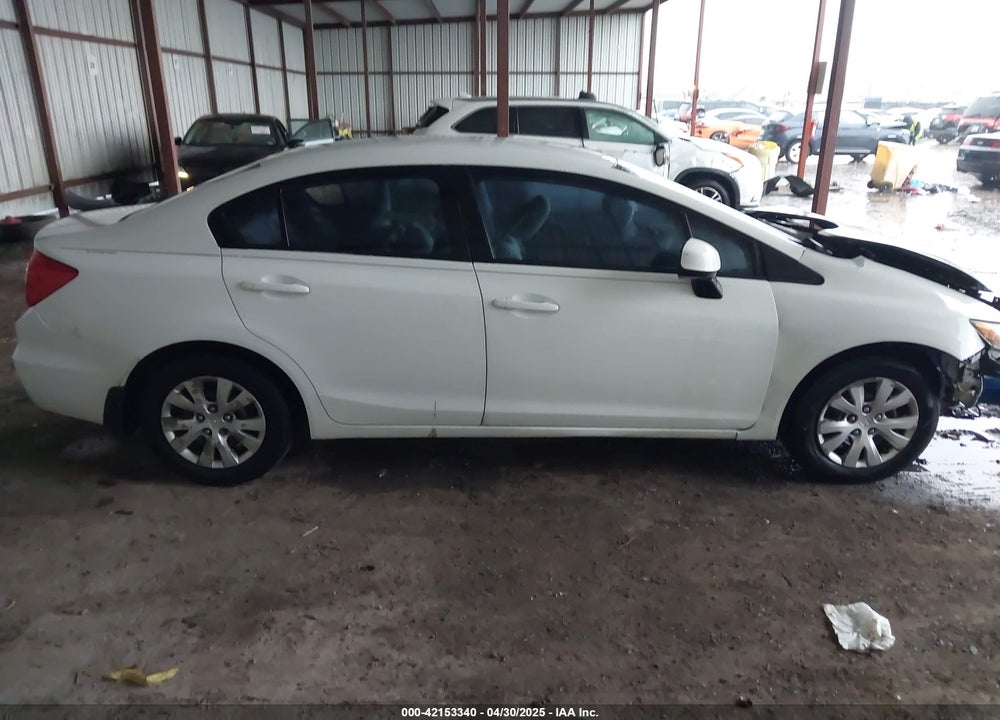 2012 HONDA CIVIC LX VIN: 2HGFB2F50CH598806