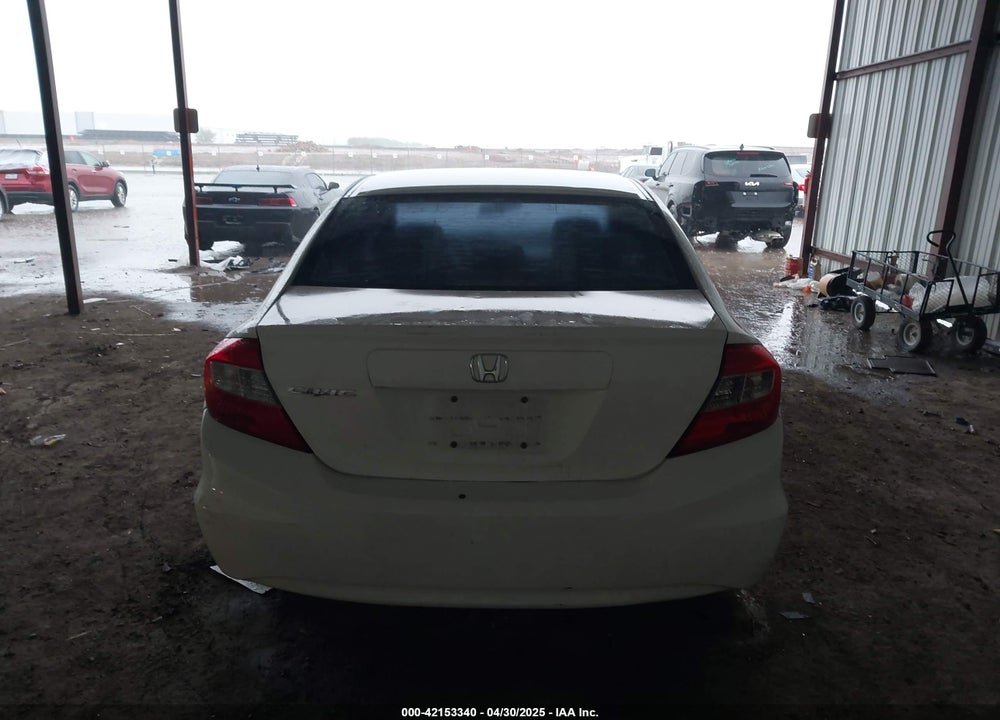 2012 HONDA CIVIC LX VIN: 2HGFB2F50CH598806