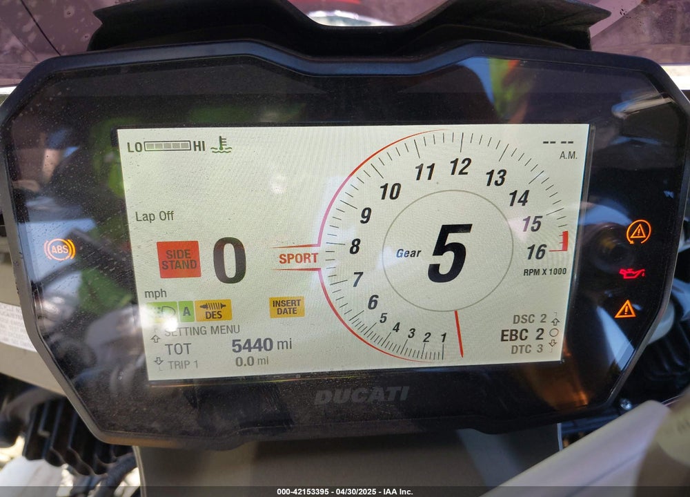 2023 DUCATI PANIGALE V4S VIN: ZDMDAGWW0PB004152