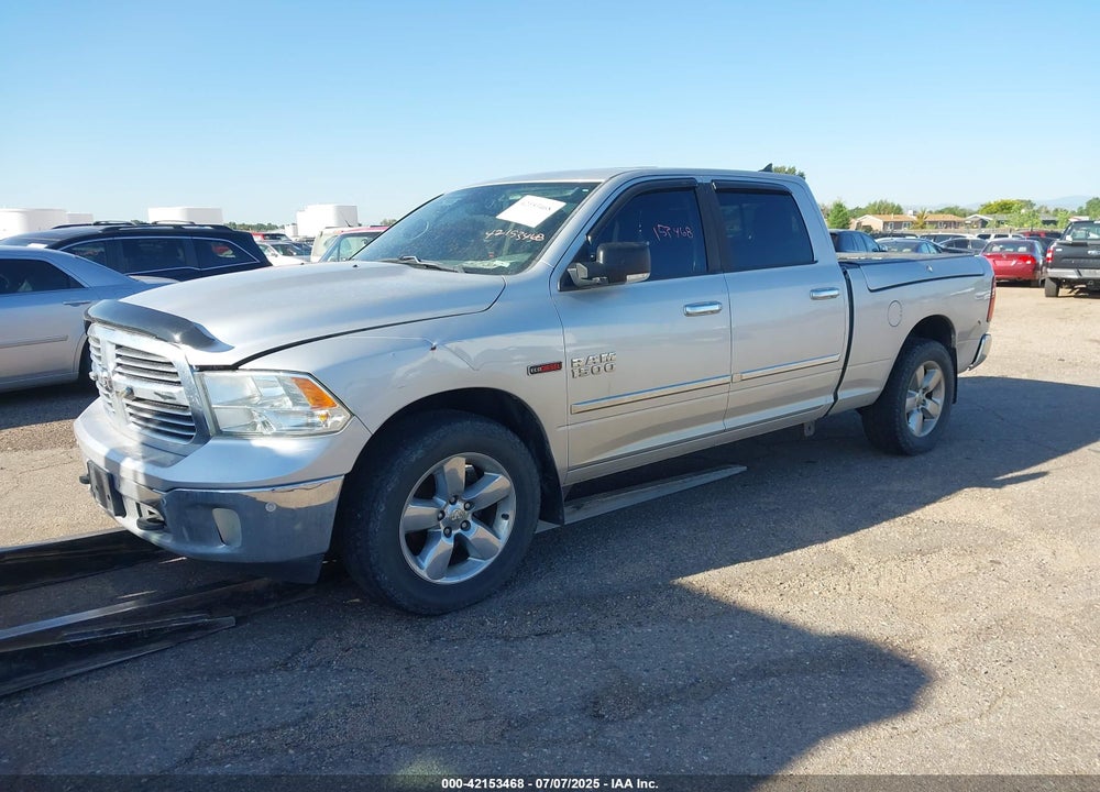 2016 RAM 1500 BIG HORN VIN: 1C6RR7TM8GS211392