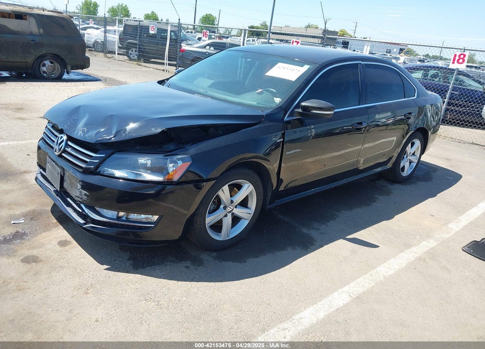 2015 VOLKSWAGEN PASSAT 1.8T LIMITED EDITION VIN: 1VWAT7A3XFC107980