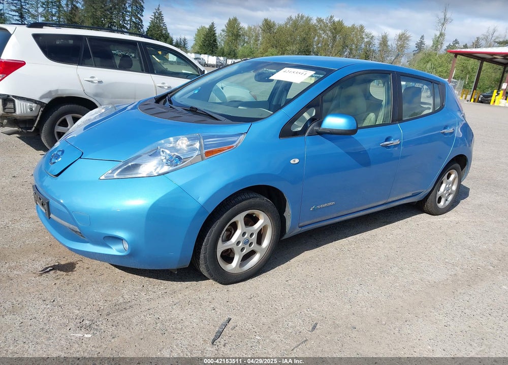 2011 NISSAN LEAF SL VIN: JN1AZ0CP8BT006619