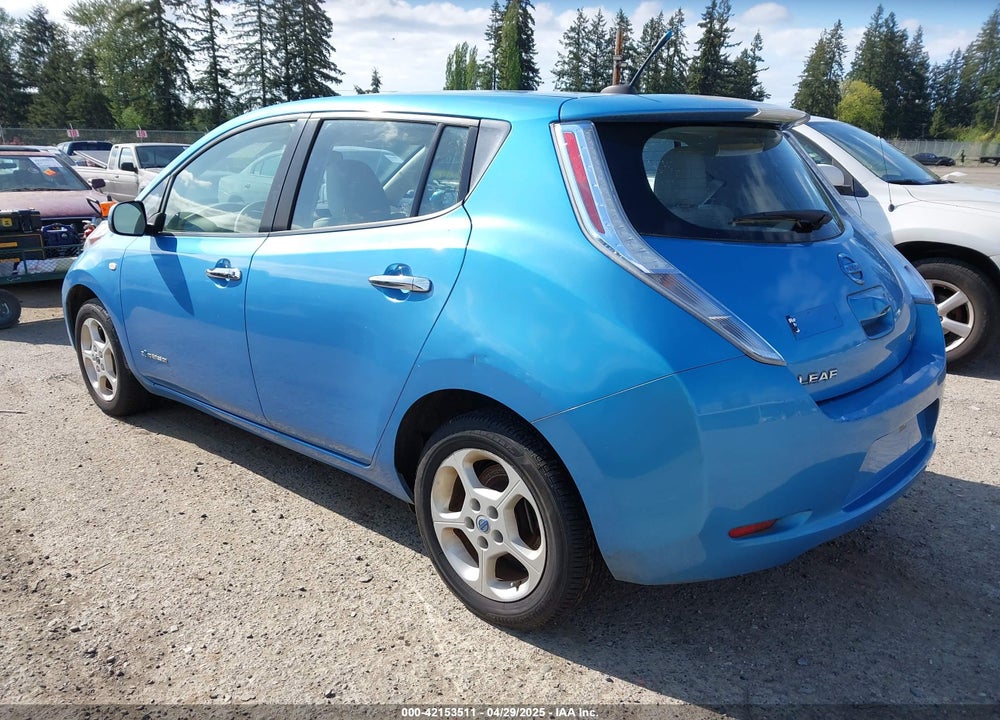 2011 NISSAN LEAF SL VIN: JN1AZ0CP8BT006619