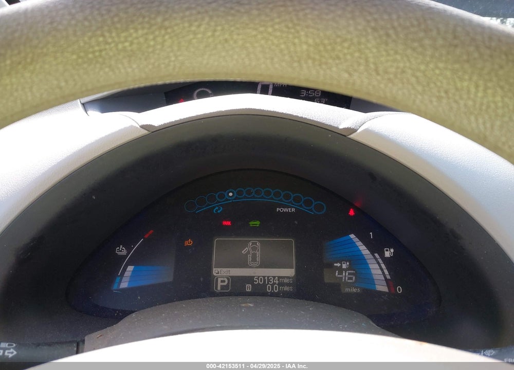 2011 NISSAN LEAF SL VIN: JN1AZ0CP8BT006619