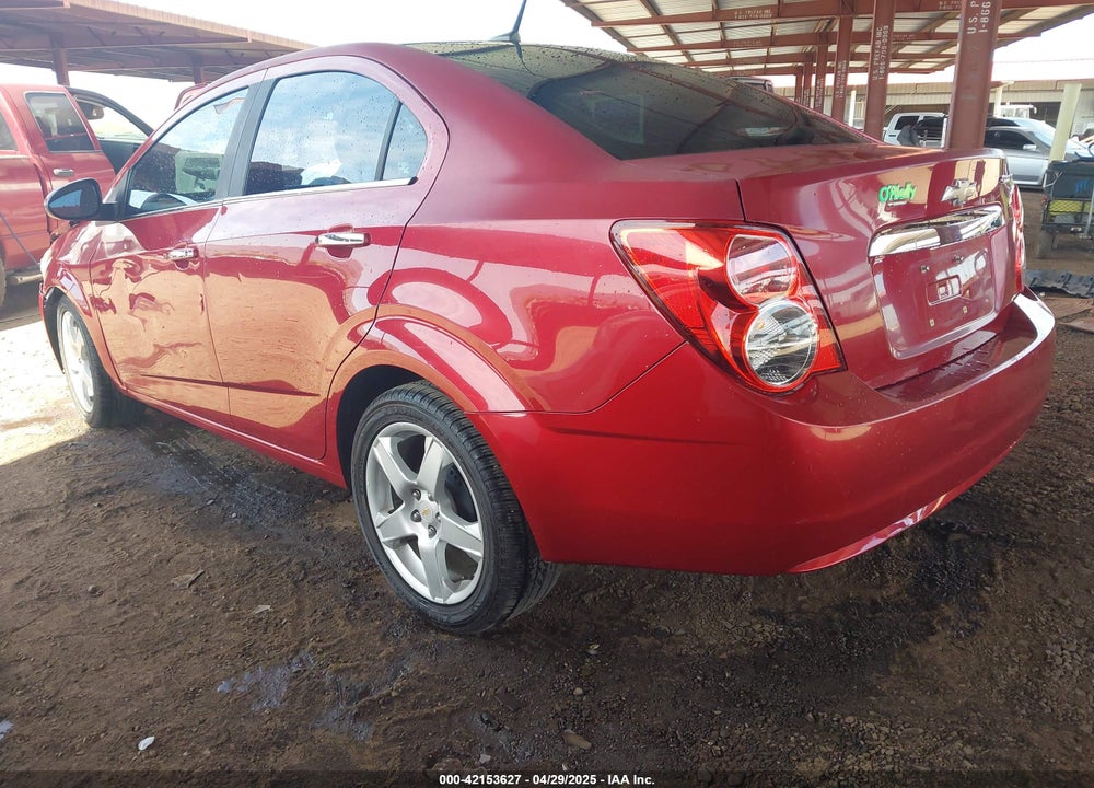 2012 CHEVROLET SONIC VIN: 1G1JE5SH2C4196809