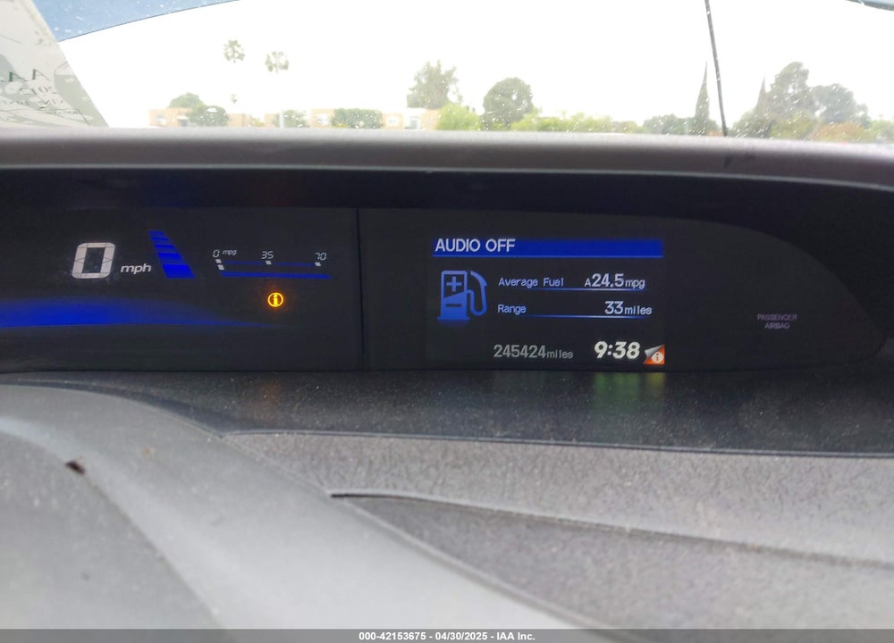 2012 HONDA CIVIC LX VIN: 19XFB2F59CE344618