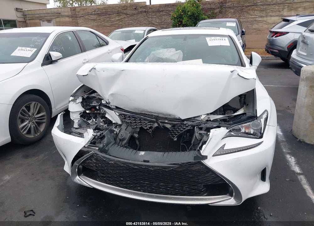 2016 LEXUS RC 200T VIN: JTHHA5BC0G5001309