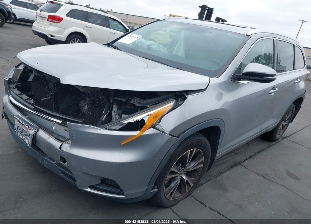 2016 TOYOTA HIGHLANDER XLE V6 VIN: 5TDJKRFH7GS313781