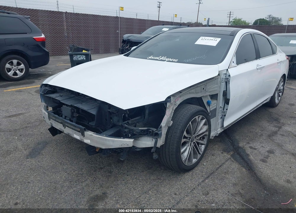 2015 HYUNDAI GENESIS 3.8 VIN: KMHGN4JE6FU065160