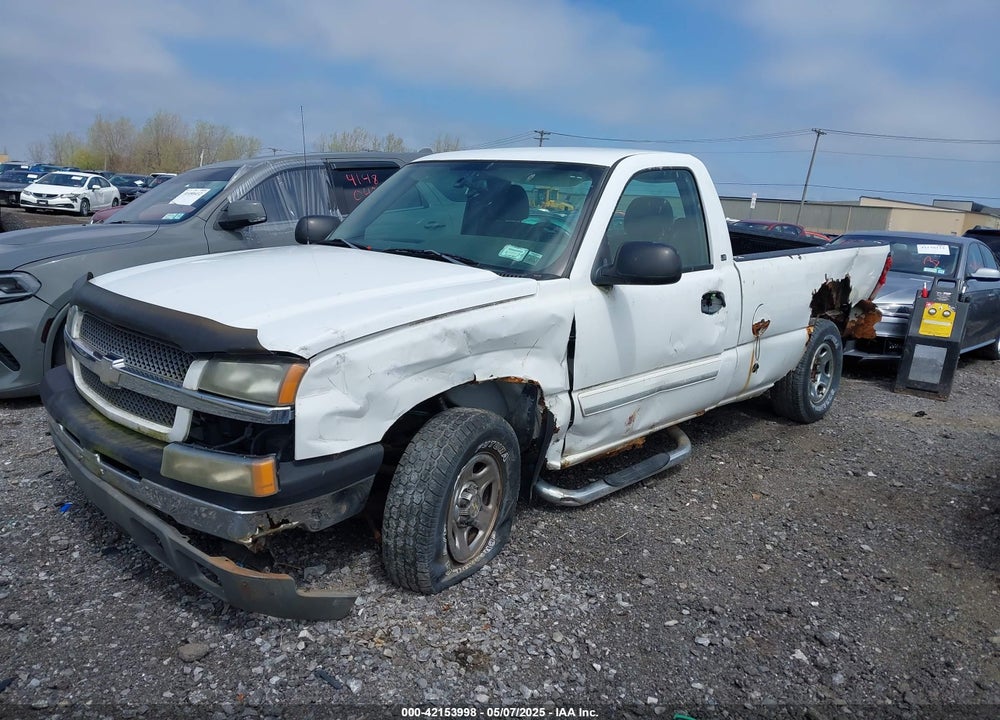 2004 CHEVROLET SILVERADO 1500 LS VIN: 1GCEC14T54Z189222