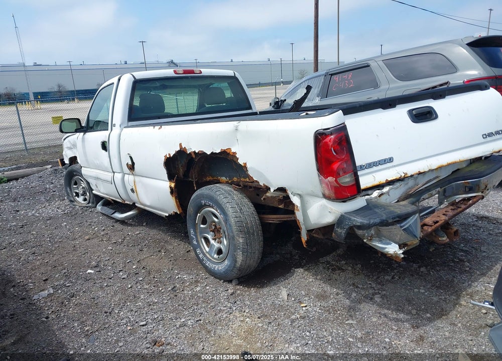 2004 CHEVROLET SILVERADO 1500 LS VIN: 1GCEC14T54Z189222