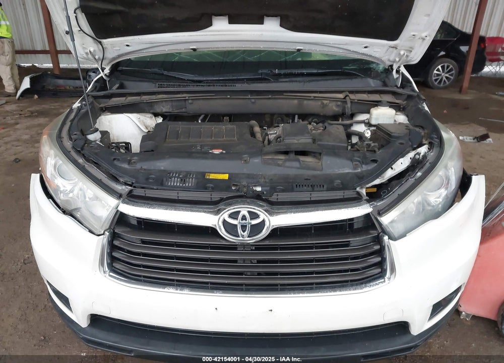 2016 TOYOTA HIGHLANDER VIN: 5TDJKRFH8GS232482