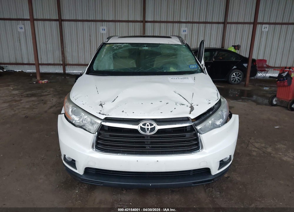 2016 TOYOTA HIGHLANDER VIN: 5TDJKRFH8GS232482